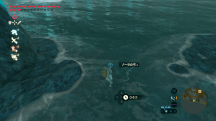 ゾーラの弓の場所画像