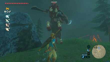 ライネルの弓の場所画像