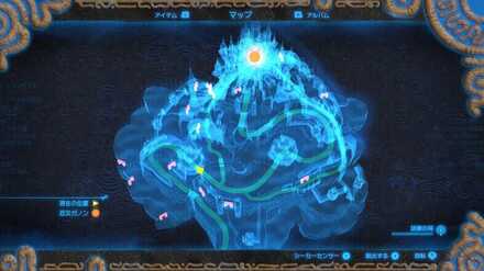 獣王の弓のマップ