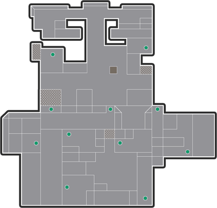 ムニ・エール海洋発電所干潮時マップ