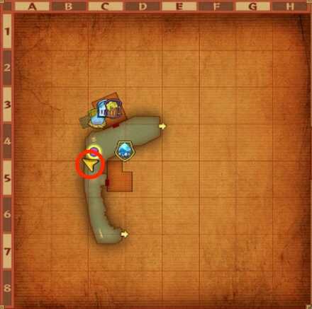 オルフェアの町ちいさなメダル入手マップ