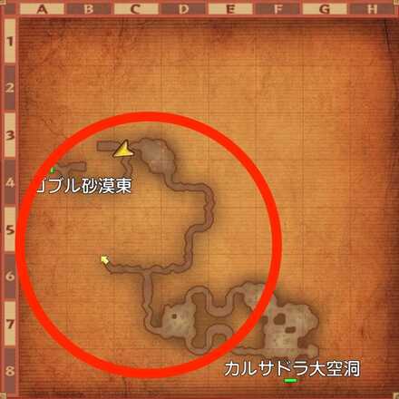 キラートーチの場所マップ