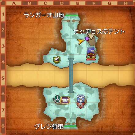 踊り子の条件の受注場所マップ