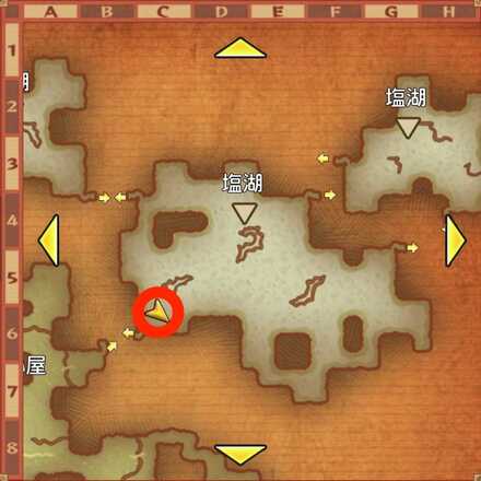 エゼソルトの場所マップ