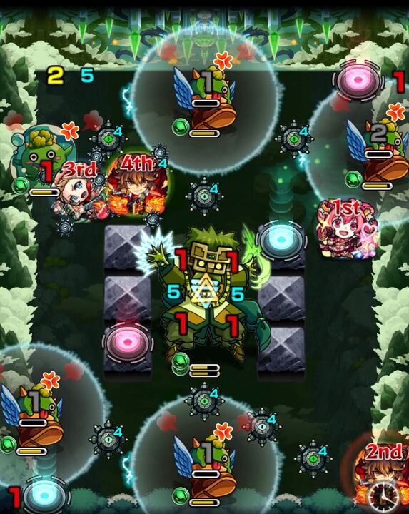 木パンデモニウムステージ2クロスドクロ処理後