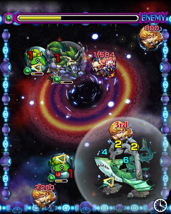 ミズチステージ3敵移動後