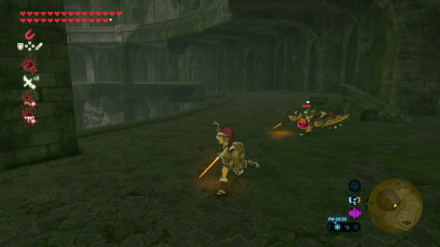 王家の盾の場所画像