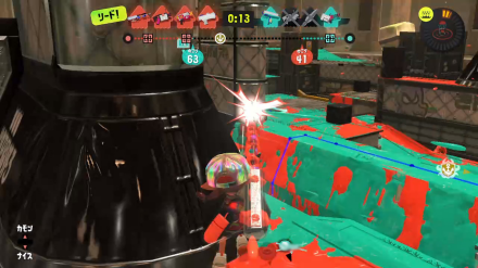 体と射線を隠す撃ち方