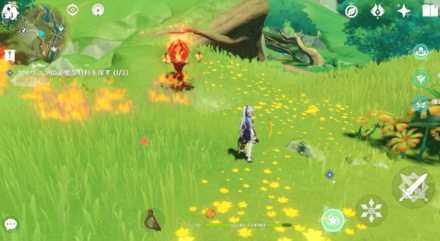 トリックフラワーを倒すと入手