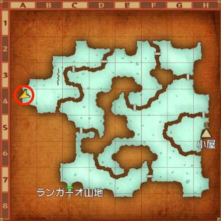 ラギ雪原ちいさなメダル入手マップ