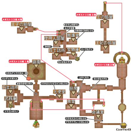 メギストリス城全体