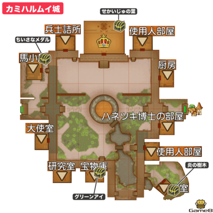 カミハルムイ城全体