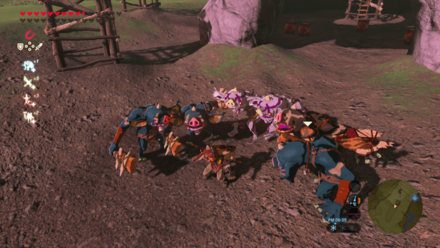 竜骨ボコ盾の場所画像