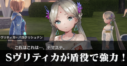 ヴもはやディフェンダー!配布のSヴリティカが盾役として優秀!