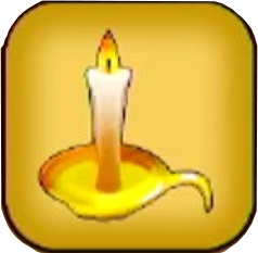 鎮魂のロウソク画像