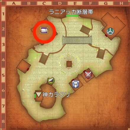 父と子との受注場所マップ