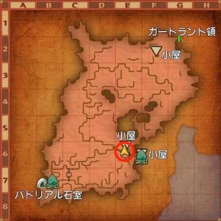 バドリー岩石地帯ちいさなメダル入手マップ
