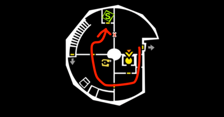 迂回してセーフルーム