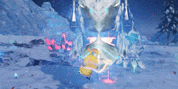 クロコダラスの3連噛みつき