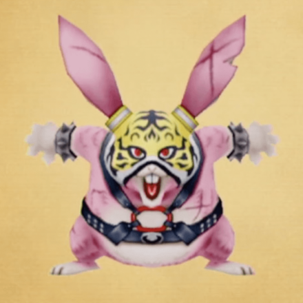 ふくめんバニー画像