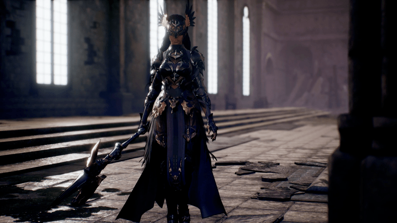 ヒルドを追い払ってヴァルハラに帰還