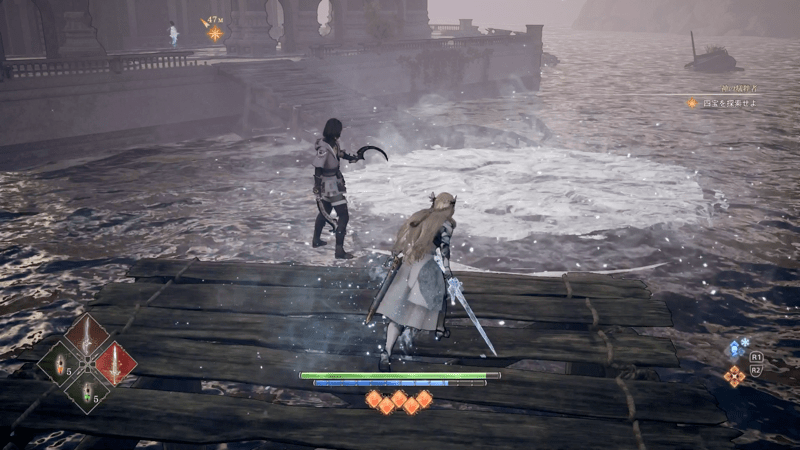 エインフェリアのギミックで足場を作る