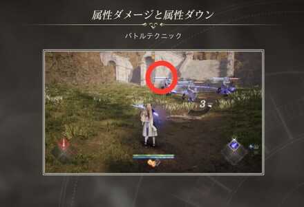 属性ダウン状態にする方法