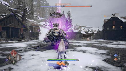 オリヴィエは雷属性で近距離から攻める