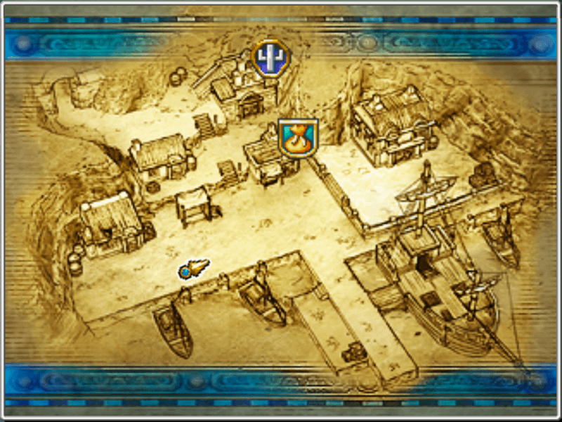 フィッシュベルの村のマップ