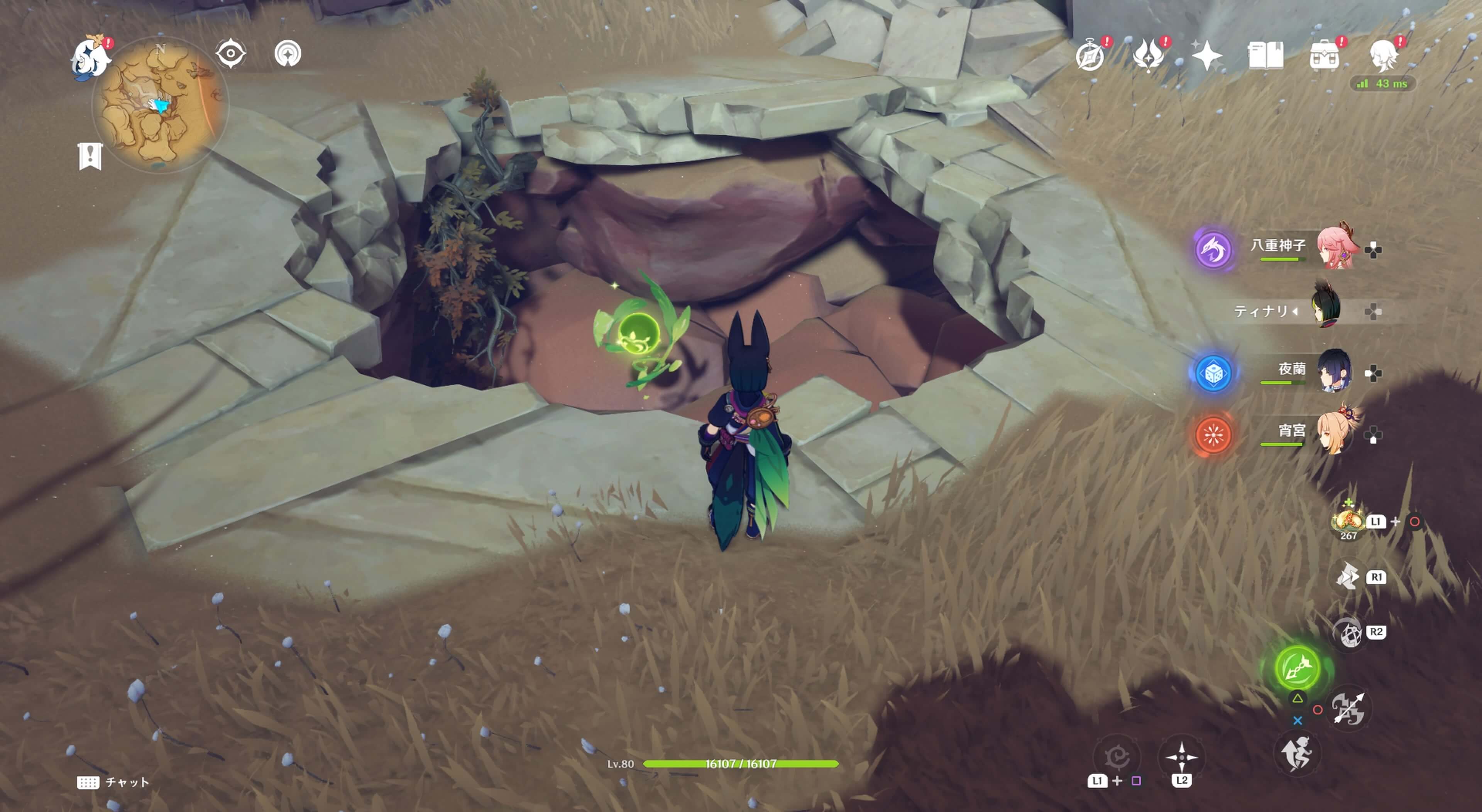 ダールアルシファの穴の中