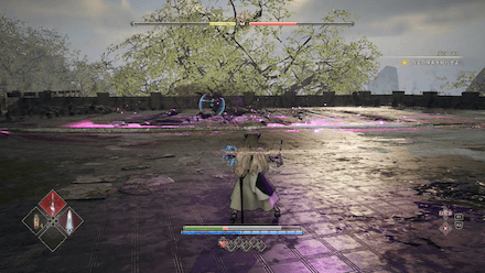 衝撃波を飛ばす攻撃に注意