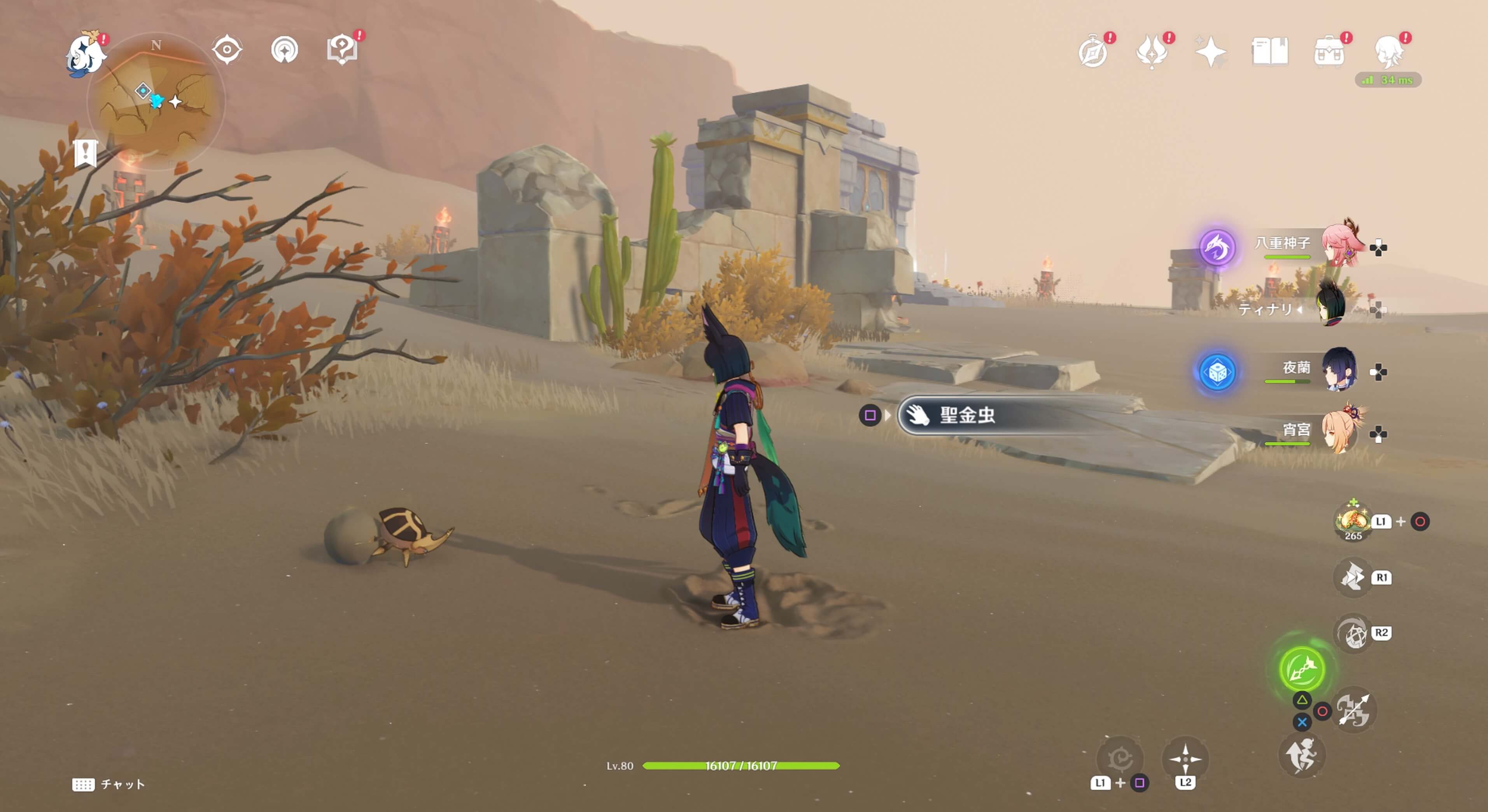 秘境の近くに存在