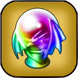 虹色のオーブ画像