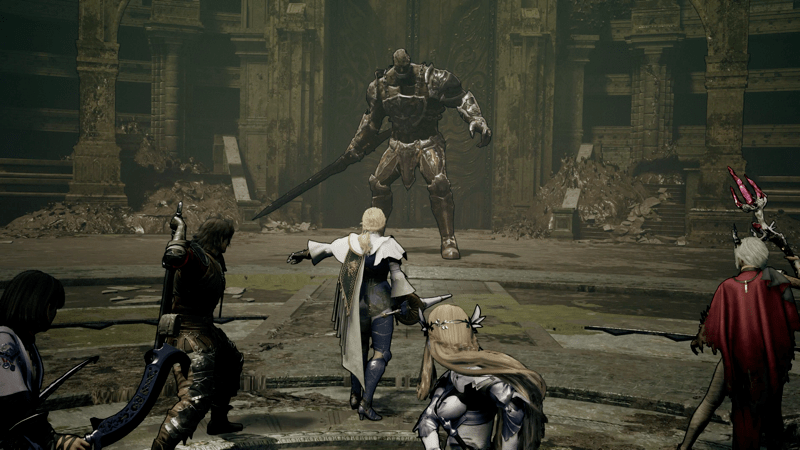 ボスのベルセルクと戦闘