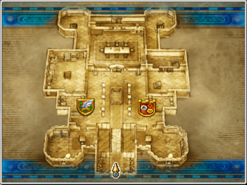 グランエスタード城1階