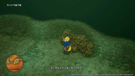 モリナラ地下洞ちいさなメダル入手場所詳細
