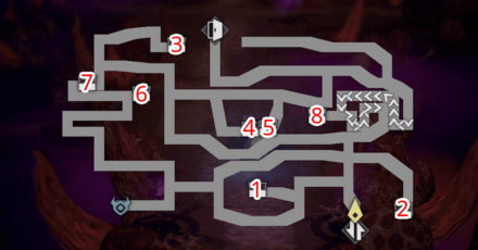 血河の回廊 宝箱 位置