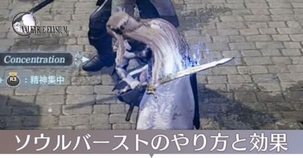 ソウルバーストのやり方と効果