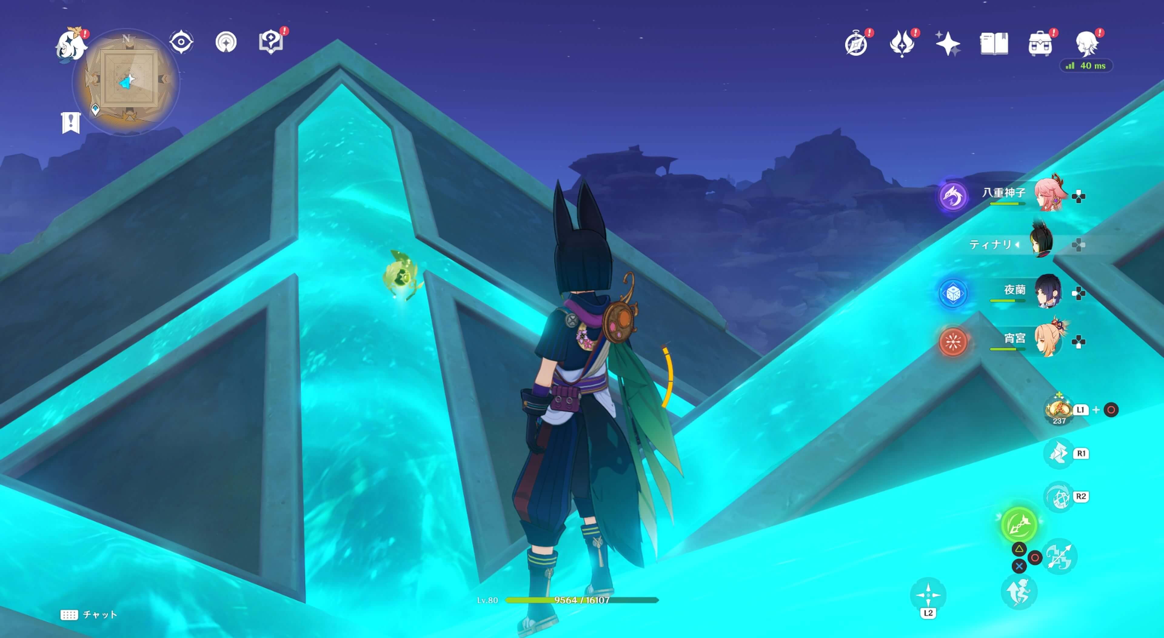 キングデシェレトの霊廟を登った頂上