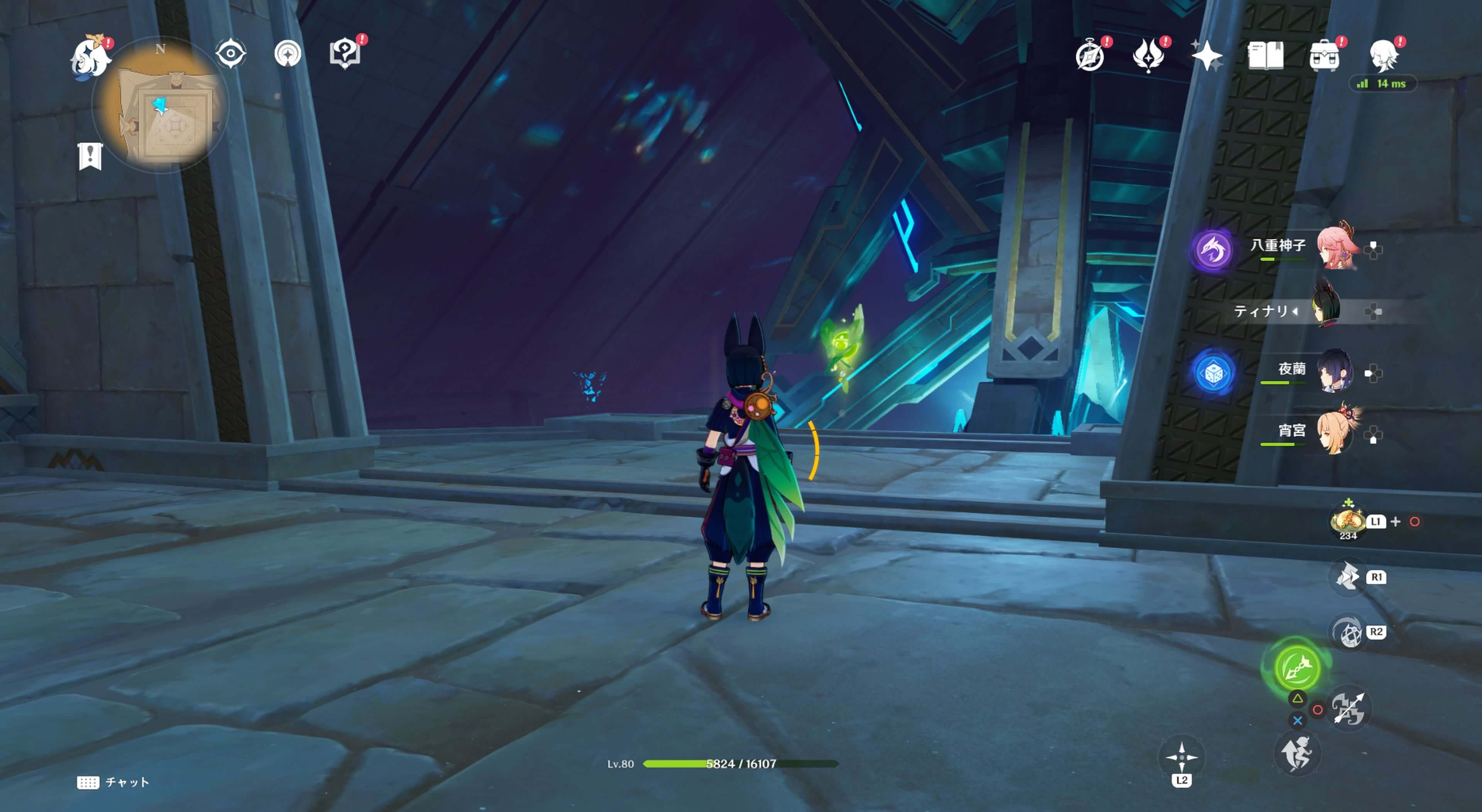 祝祭殿と秤罪主殿の間に存在