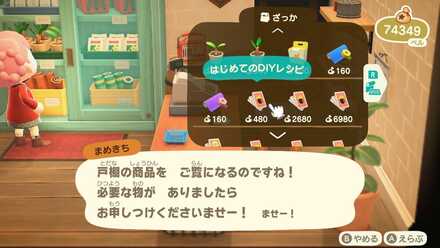 たぬき商店で購入する