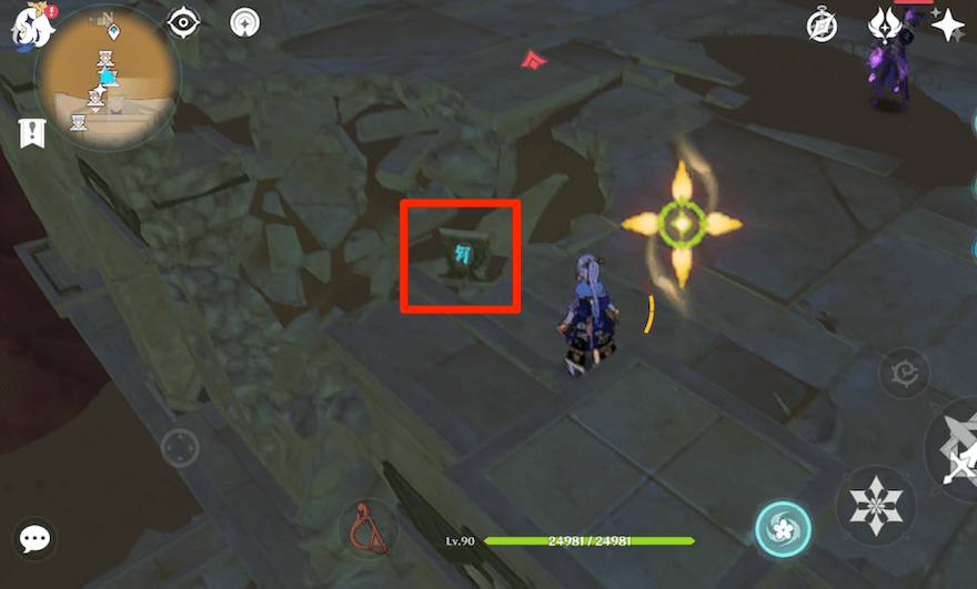 クローバーマークのすぐ隣に存在