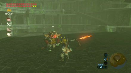 火炎の槍の場所画像