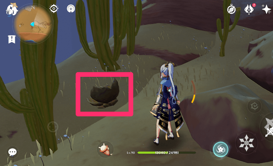 ゴールデンローズの種の場所