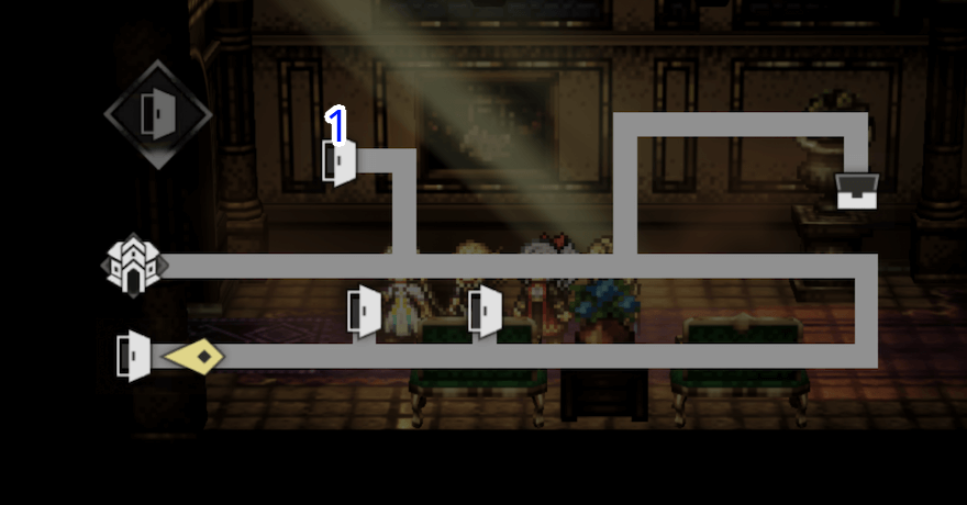 大劇場 -舞台裏- シンボルエネミー