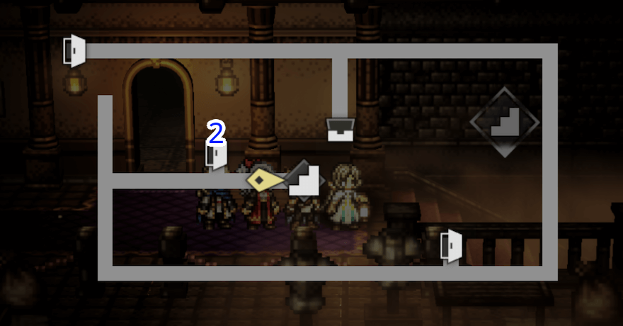 大劇場 -舞台裏- シンボルエネミー