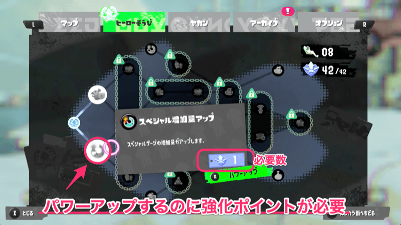 ヒーロー装備の強化のやり方