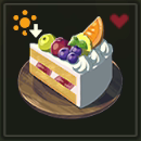 ひんやりフルーツケーキ