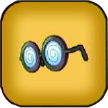 ぐるぐるメガネ画像