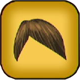 フサフサのヒゲ画像